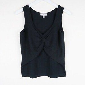 St. John Sport Marie Gray Santana Knit Twist Top